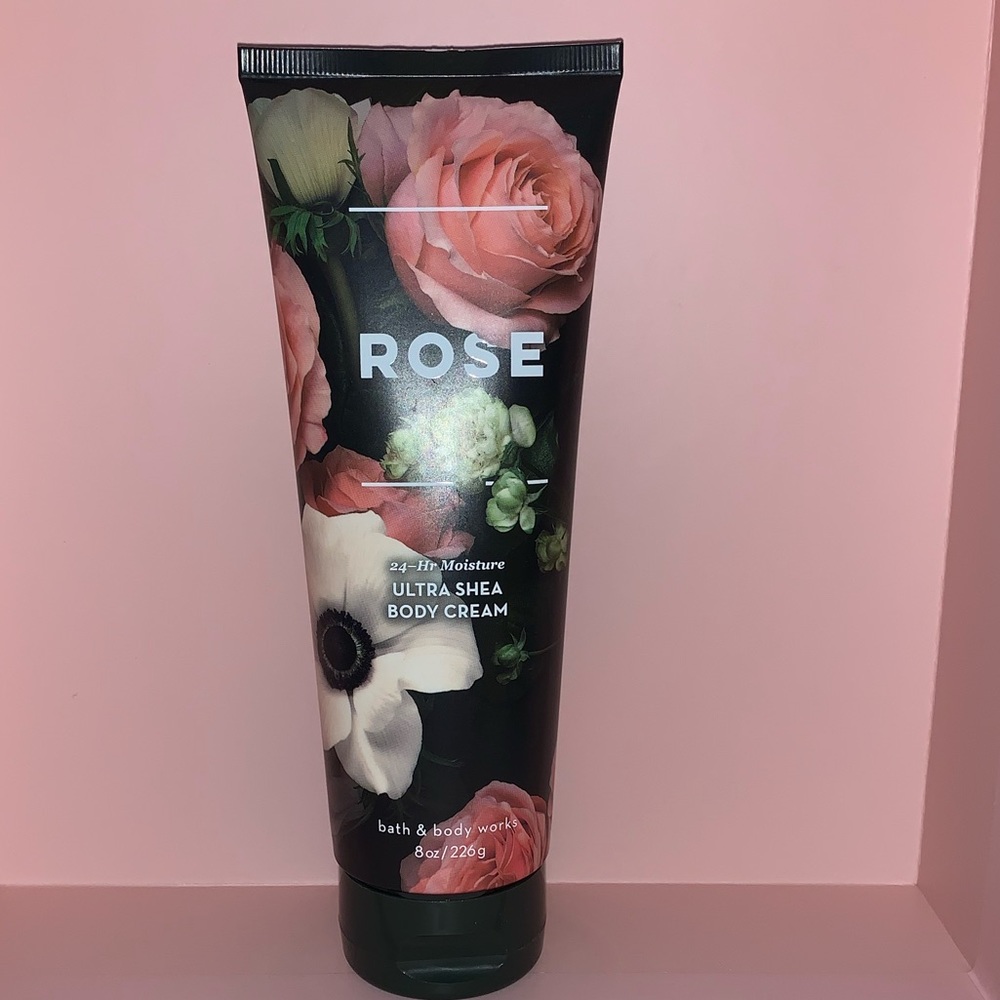 Bath and body works rose body cream